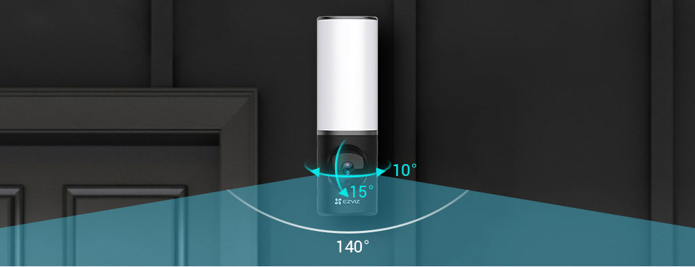 EZVIZ LC3 ángulo de visión 157°